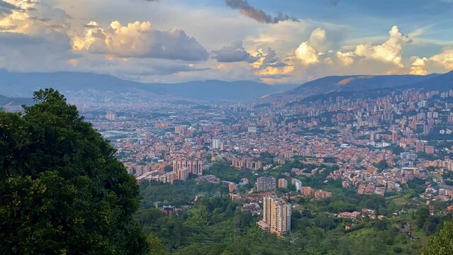 Atardecer en la cuidad