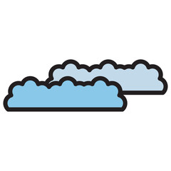 cloud color icon