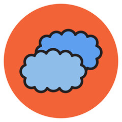 cloud color icon 2