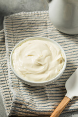 Organic Homemade White Mascarpone Cheese