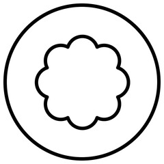 cloud line icon 2