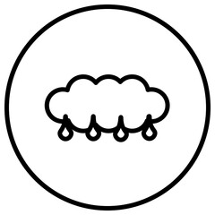 cloud line icon 2