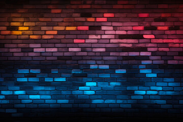 Diverse Palette: Minimalist Brick Wall
