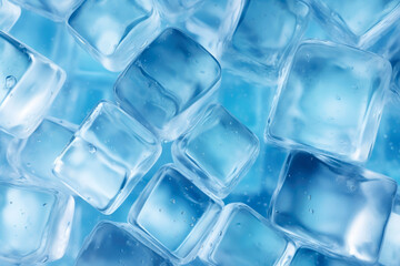 Crystal Clear Ice Blocks Texture