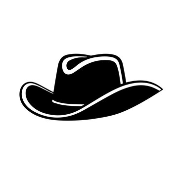 Classic Cowboy Hat Western Vector Design