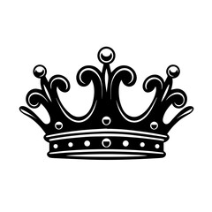 Regal Crown Symbol of Royalty Vector