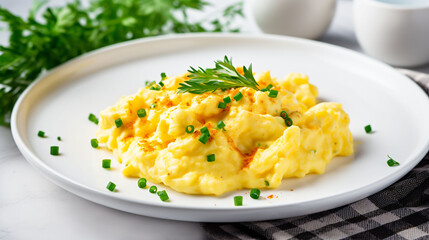omelette with green onions