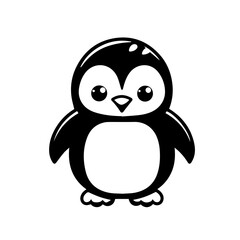 Adorable Kawaii Penguin Vector Design