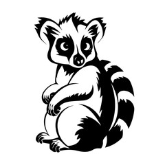 Wild Lemur Vector