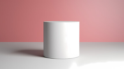 3D rendering minimalist background product booth, podium, stage, product commercial photography background, cosmetics booth