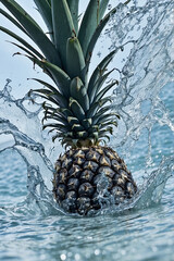 pineapple on the water