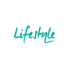 Life Style logo design timeless emblem brand identity logotype abstract minimalist monogram typography vector logo