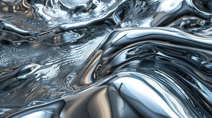  Abstract background imitating melting metal. Molten metal in design