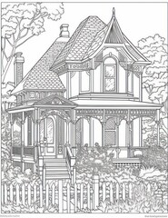 Coloring book page