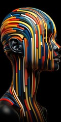 Obraz premium surreal fashion photography