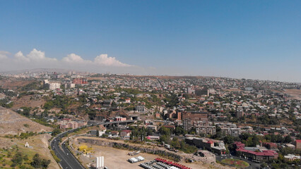 Obraz premium Yerevan city, Armenia, parks, buildings, streets, holiday, walking, summer