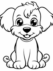 Obraz premium Coloring book page