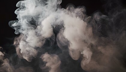 a group of smoke is being mixed into a shape like a cross