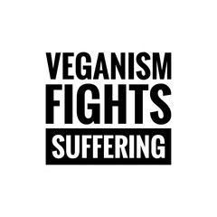 Vegan quote illustration design