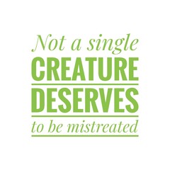 Vegan Quote Illustration