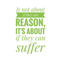 Vegan Quote Illustration