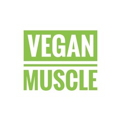 ''Vegan muscle'' Quote Illustration Design