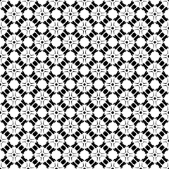 Fototapeta premium Black seamless abstract pattern. Overlay for background and backdrop. Ornamental design. PNG graphic illustration with transparent background.