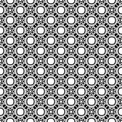 Black seamless abstract pattern. Overlay for background and backdrop. Ornamental design. PNG graphic illustration with transparent background.