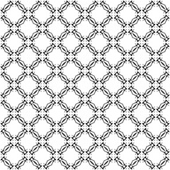 Black seamless abstract pattern. Overlay for background and backdrop. Ornamental design. PNG graphic illustration with transparent background.