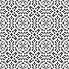 Black seamless abstract pattern. Overlay for background and backdrop. Ornamental design. PNG graphic illustration with transparent background.