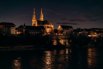 Obraz premium charles bridge at night