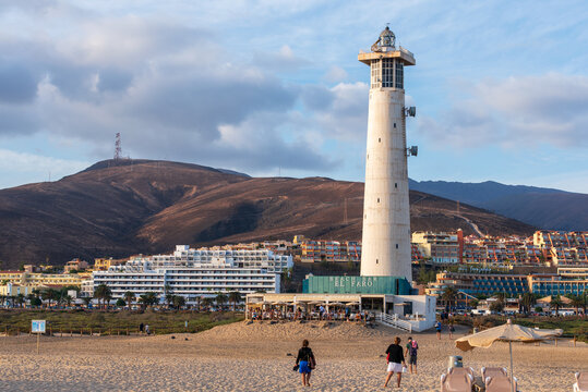 View of Fuerteventura coast in Morro Jable