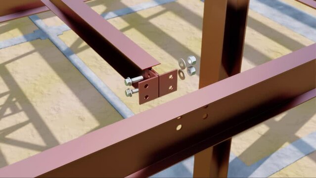 Instala&ccedil;&atilde;o de Vigas Met&aacute;licas