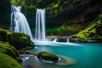 waterfall in the forest