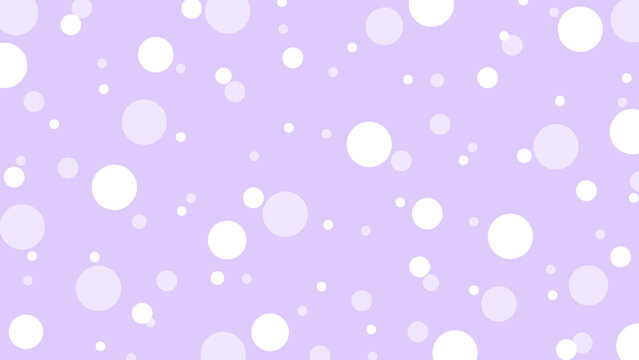 Fototapeta Purple seamless pattern with white dots