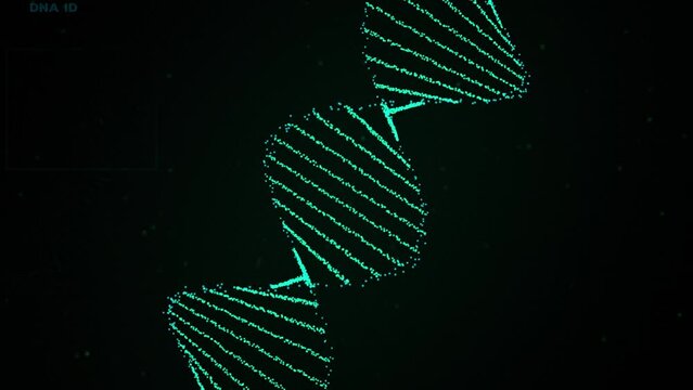 Blue DNA Background