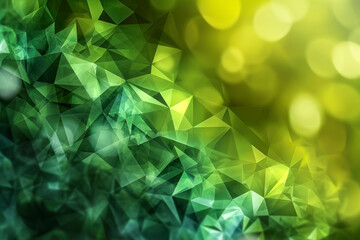 Green abstract green light abstract ,background polygon elegant background and frame background.
