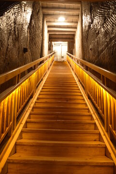 Saltworks Museum, Tourist Route, Wieliczka Salt Mine, Poland, Europe, UNESCO World Heritage Site, underground, 