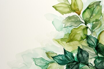 Background with flowers. AI generated.