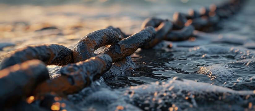 Secure chain for cyclones.