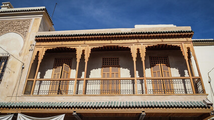 Architecture of Fez in Morocco