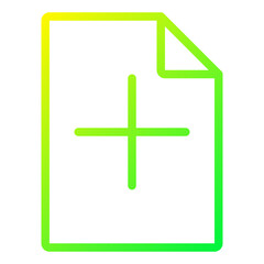 Obraz premium Add File icon 