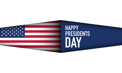 Presidents Day Background Design.