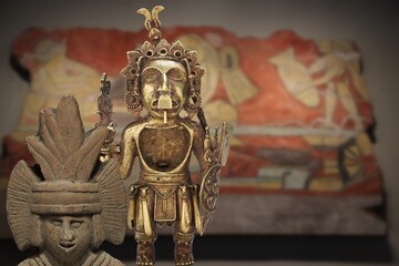 Figurines of Aztec Warriors