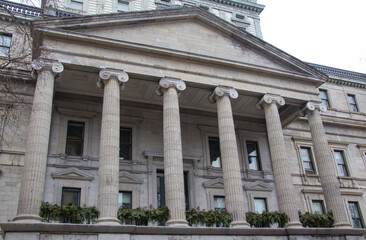 Old Montreal courthouse 