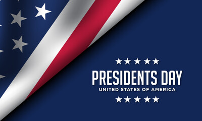 Obraz na płótnie Canvas Presidents Day Background Design.