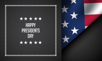 Presidents Day Background Design.