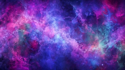 Obraz na płótnie Canvas Blue Azure Pink Purple Magenta Nebula Space Abstract Wallpaper, Atmospheric Ambience