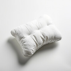 orthopedic pillow on white background