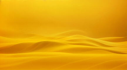 A Surreal Oasis, The Enchanting Desert Embracing a Radiant Canopy of Lemon Yellow